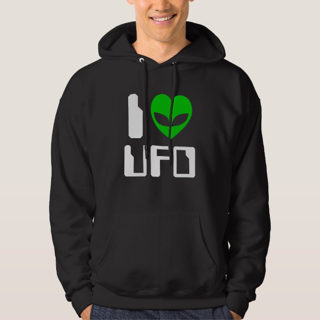 Sudadera I Alien Heart UFO (Anverso)