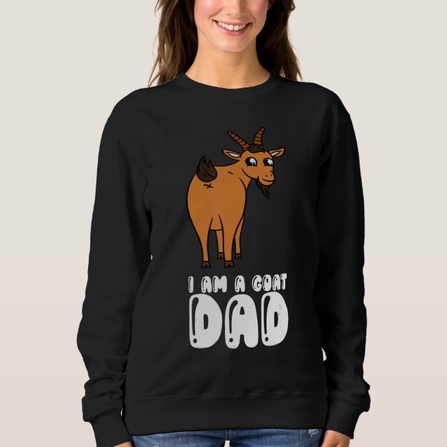 Sudadera I Am A Goat Dad (Anverso)