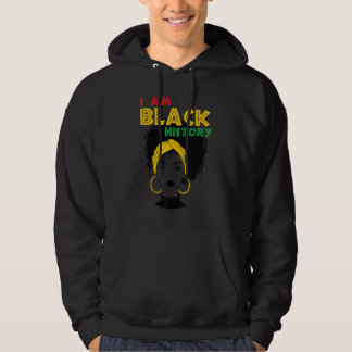 Sudadera I Am Black History Girl Afro Love African American