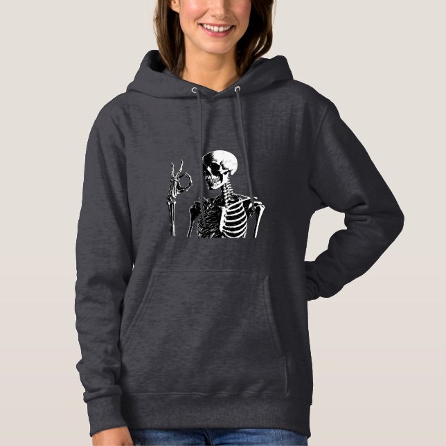 Sudadera I am Okay Skull (Anverso)