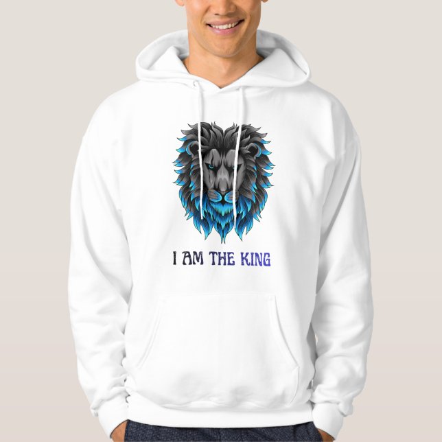Sudadera I am the king1 (Anverso)