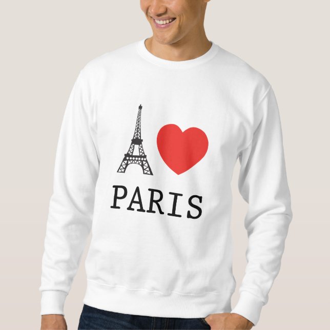 SUDADERA I "AMOR" PARÍS (Anverso)