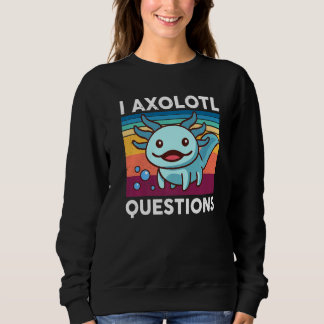 Sudadera I Axolotl Cuesta A Los Niños Cute Axolotl Gracioso