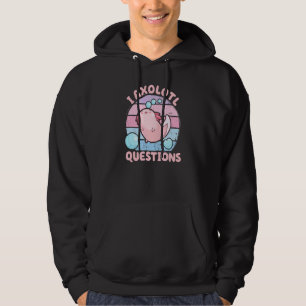 Sudadera I Axolotl pregunta a los niños jóvenes adultos Ret