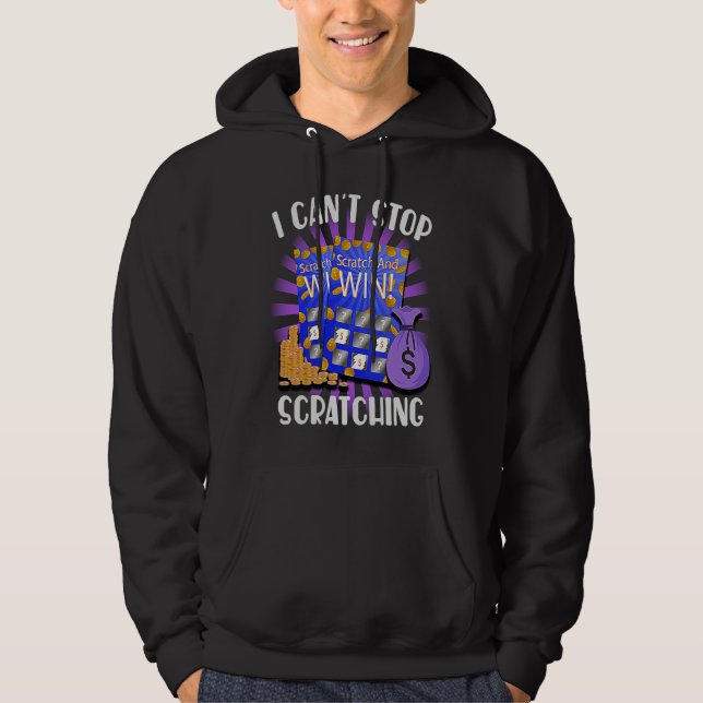 Sudadera I Can't Stop Scratching Men Women  Bingo  3 (Anverso)