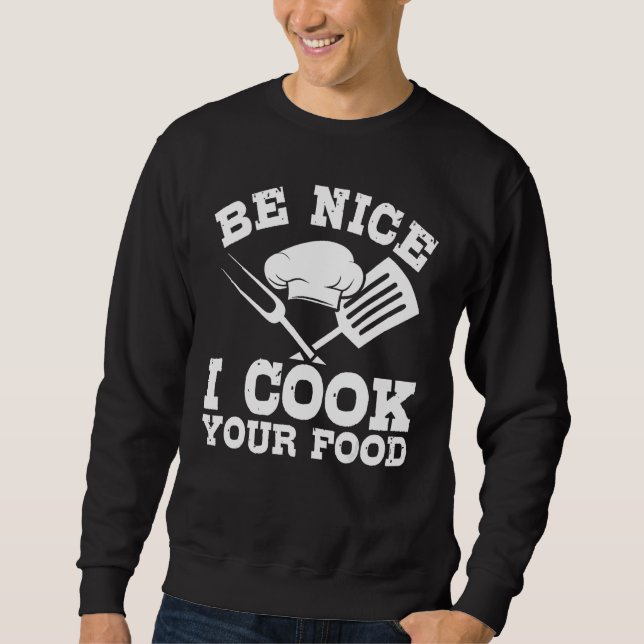 Sudadera I Cook Your Food Chef Cooking  Cook Culinary Graph (Anverso)