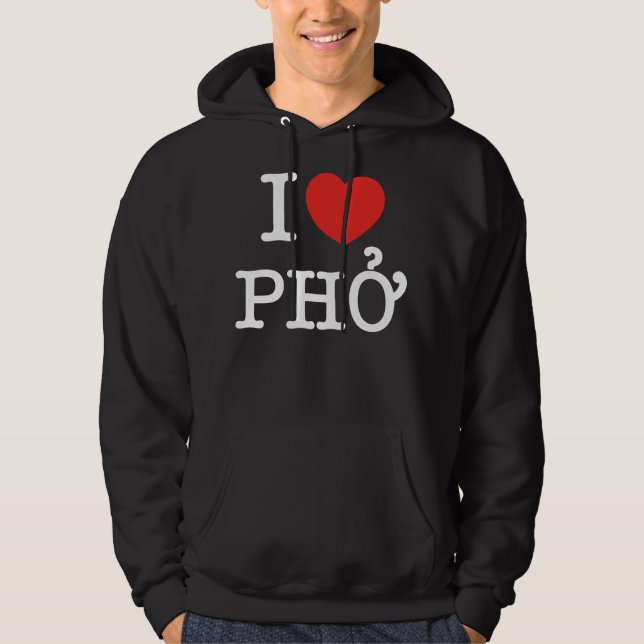 Sudadera I corazón (amor) Pho (Anverso)