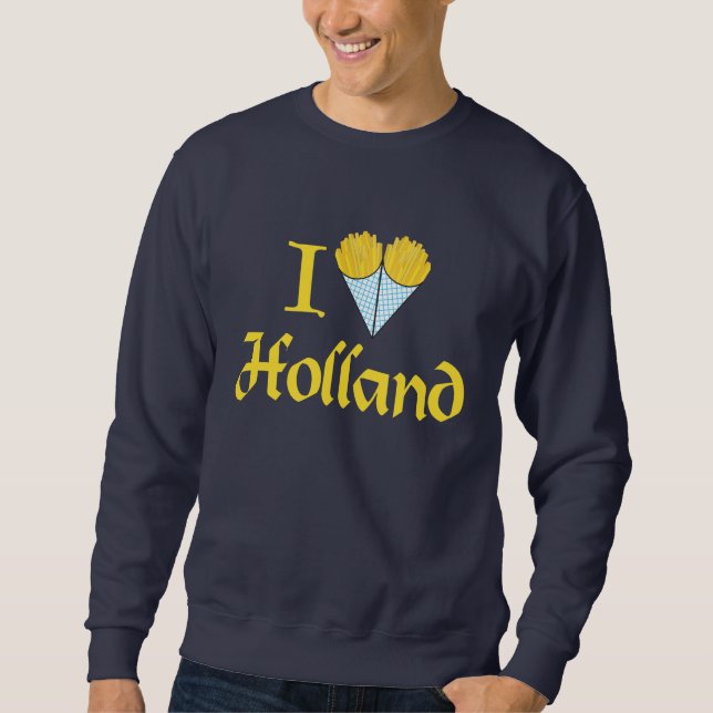 Sudadera I corazón Holanda (Anverso)