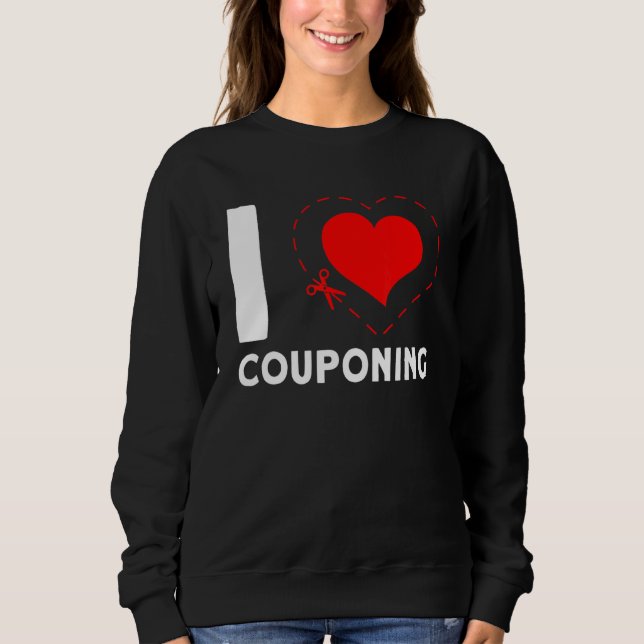 Sudadera I  Couponing Couponer Discount Sale (Anverso)