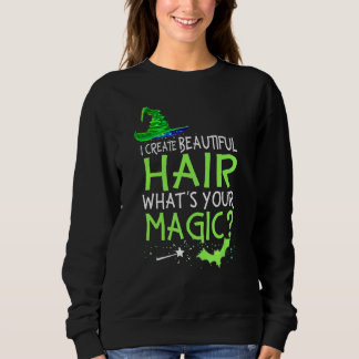 Sudadera I Create Beautiful Hair   Hairstylist Halloween Ou