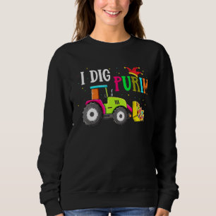Sudadera I Dig Purim Hamantaschen Tractor Juddlers B