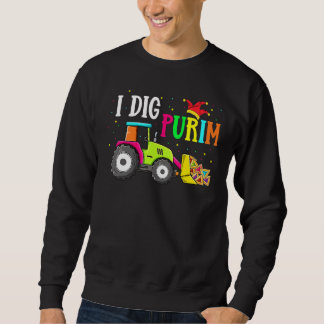 Sudadera I Dig Purim Hamantaschen Tractor Juddlers B