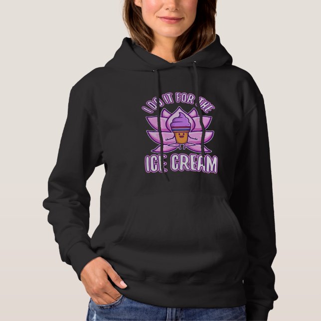 Sudadera I Do It For The Ice Cream (Anverso)