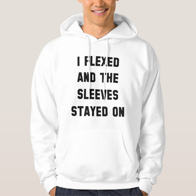 Sudadera I Flexed (Anverso)