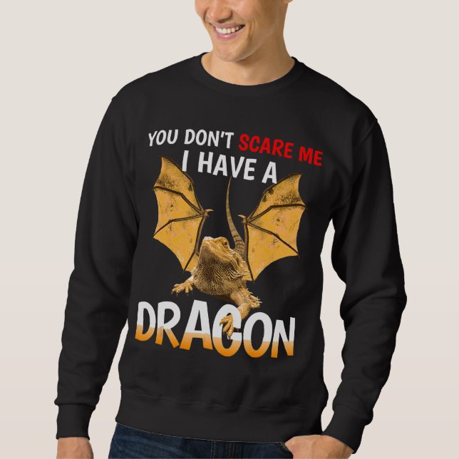 Sudadera I Have A Bearded Dragon Lizard Reptile Kids (Anverso)