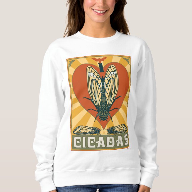 Sudadera I Heart Cicadas (Anverso)