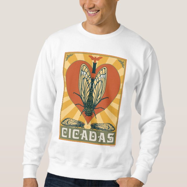 Sudadera I Heart Cicadas (Anverso)