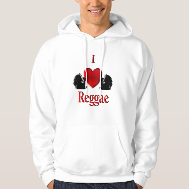 Sudadera I Heart Reggae (Anverso)