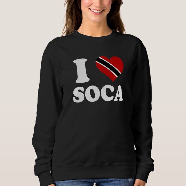 Sudadera I heart Soca (Anverso)