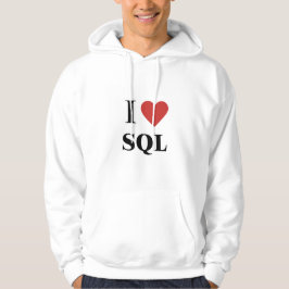 Sudadera I HEART SQL Hoodie