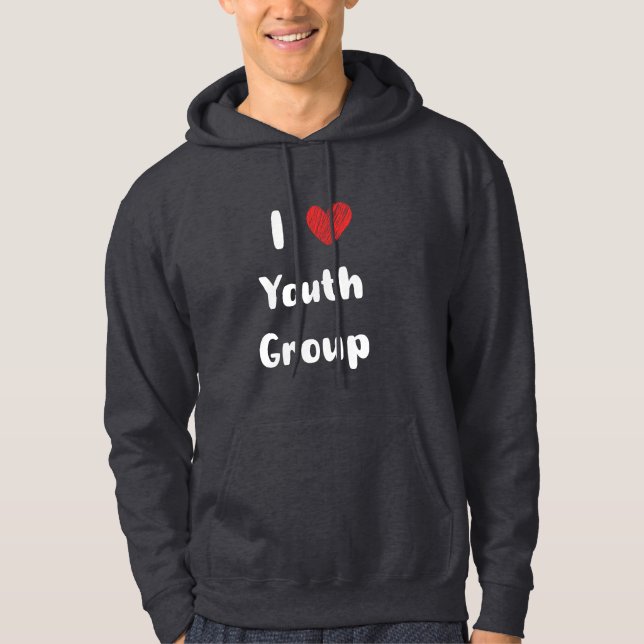 Sudadera I Heart Youth Group Hoodie (Anverso)