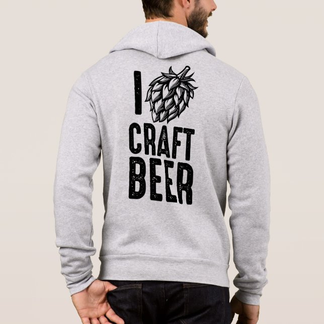 Sudadera I Hop Craft Beer (Reverso)