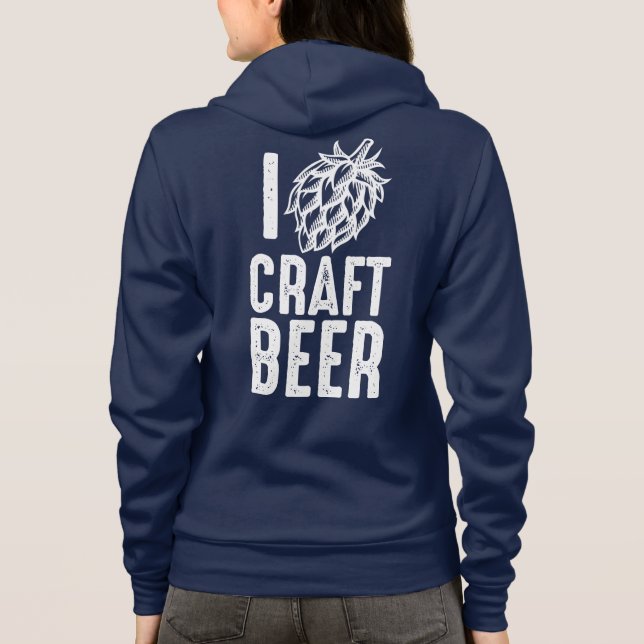 Sudadera I Hop Craft Beer (Reverso)