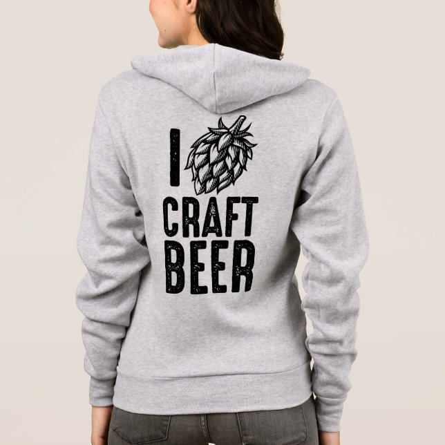 Sudadera I Hop Craft Beer (Reverso)