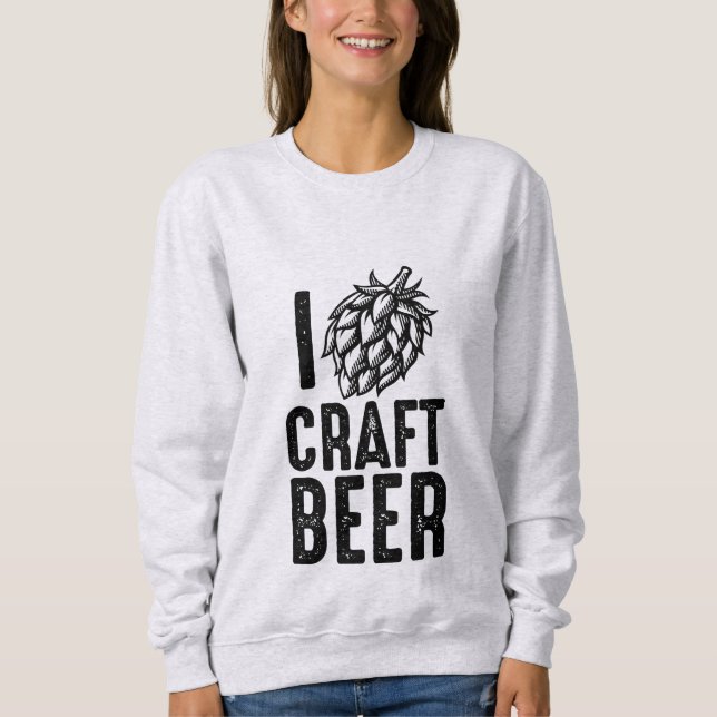 Sudadera I Hop Craft Beer (Anverso)