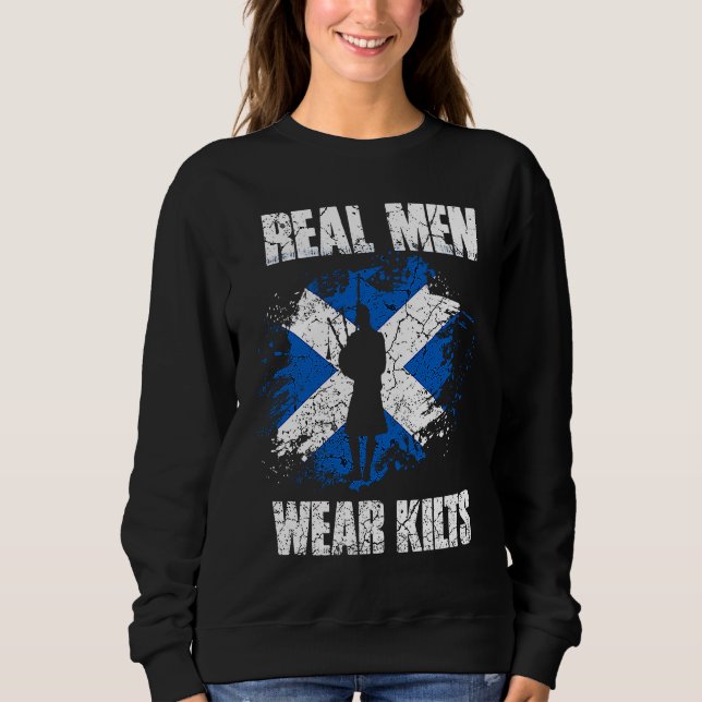 Sudadera I just need to go to Scotland Funny Scotland Flag  (Anverso)