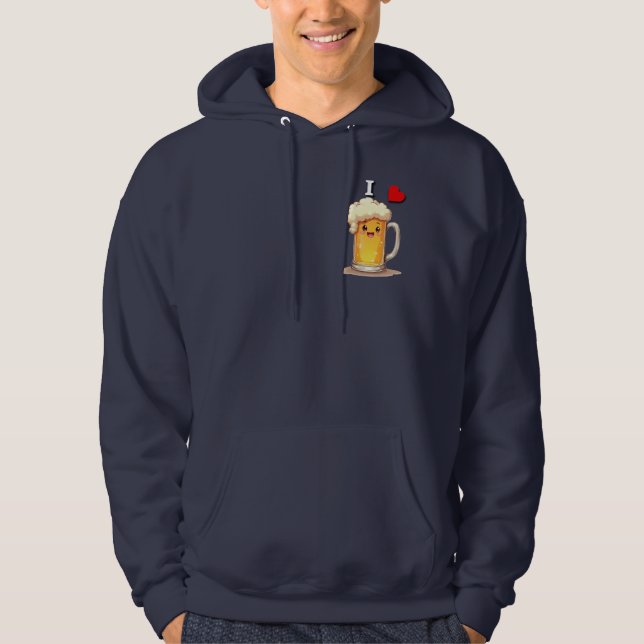 Sudadera I love Beer ! (Anverso)