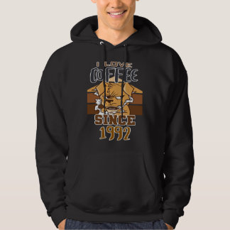 Sudadera I love coffee since 1992