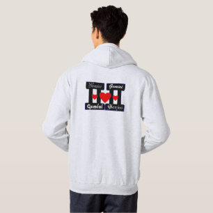 Sudadera ♊ 😍 I Love Gemini-Best Zodiac Rótulo Pullover Hoo