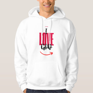 Sudadera I Love God
