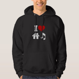 Sudadera I Love House Music Hoodie