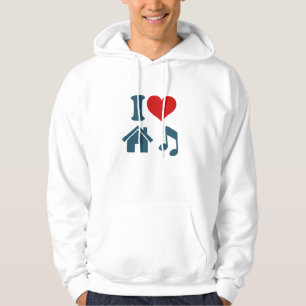 Sudadera I Love House Music Hoodie   Regalos de Ibiza