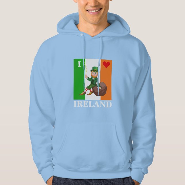 Sudadera I Love Ireland (Anverso)