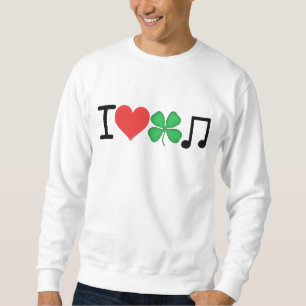 Sudadera I_Love_Irish_Music