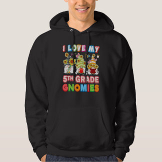 Sudadera I Love My 5th Grade Gnomies Fifth Kid Student Teac