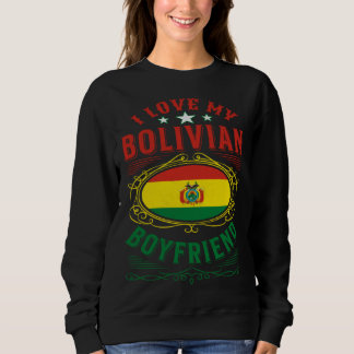 Sudadera I love my Bolivian boyfriend