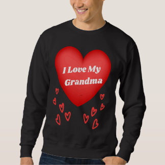 Sudadera I Love My Grandma Valentines Day youth kids grandc