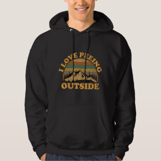 Sudadera I Love Peeing Outside funny Camping Hiking