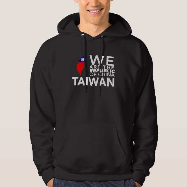 Sudadera I Love Taiwan Flag Taiwanese Taiwan Pride ROC Taip (Anverso)