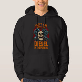 Sudadera I Love the Smell of Diesel in the Morning