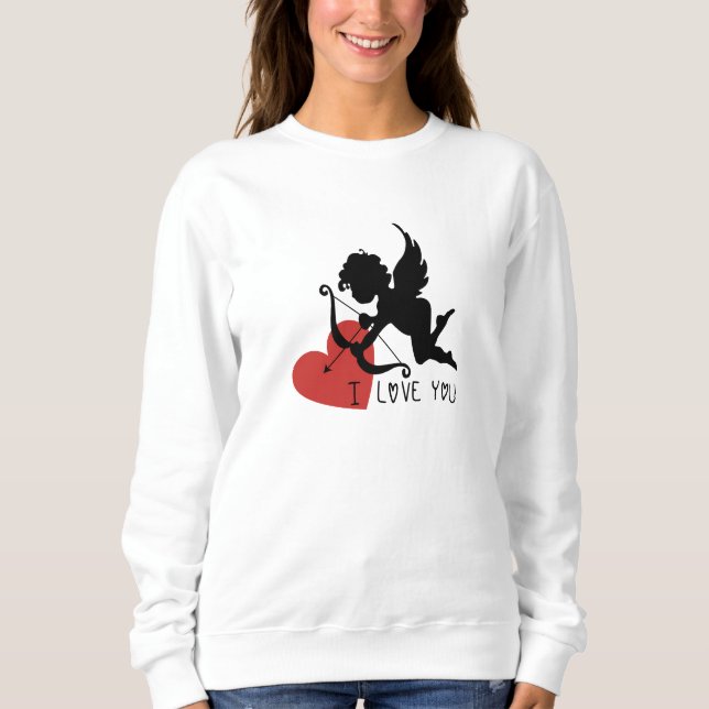 SUDADERA I LOVE YOU (Anverso)