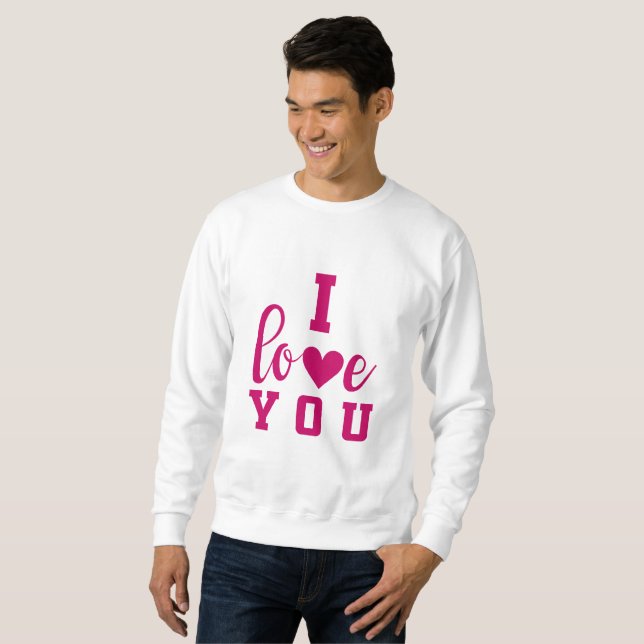 Sudadera I Love You (Anverso completo)