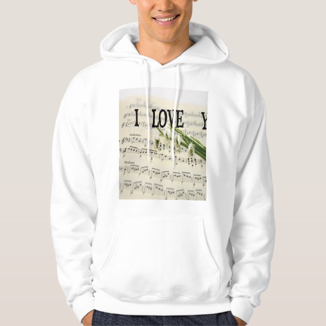 Sudadera I love you (Anverso)