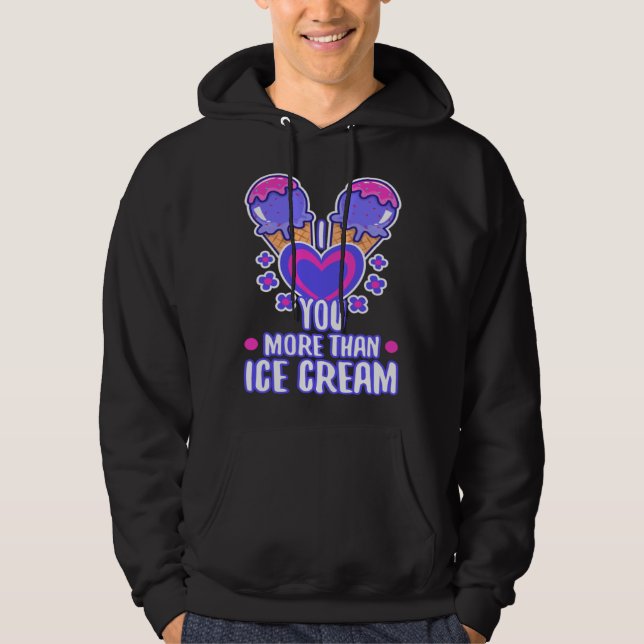 Sudadera I love you more than ice cream  4 (Anverso)
