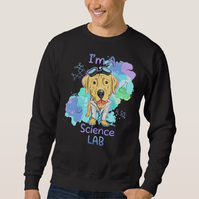 Sudadera I M A Science Lab (Anverso)