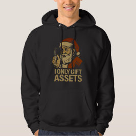 Sudadera I Only Gift Assets™ Crypto Blockchain Papá Noel